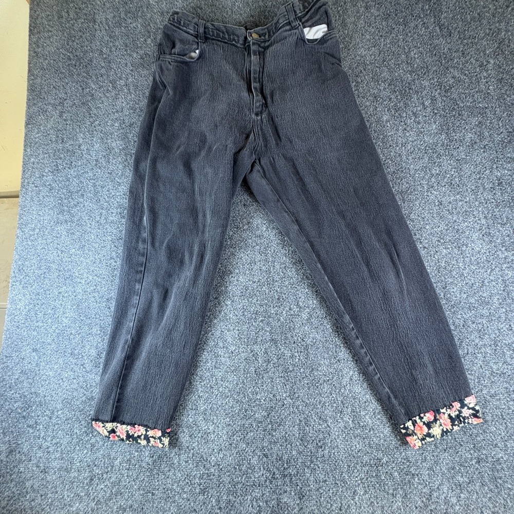 Cafe Cropped Jeans Womens 31x25.5 Gray Cotton Stretch Streetwear All Day Comfort